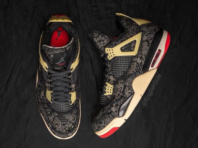 NBA 球星 Jayson Tatum「親友限定」聯名 Air Jordan 4，絕美刺青鞋面細節曝光！