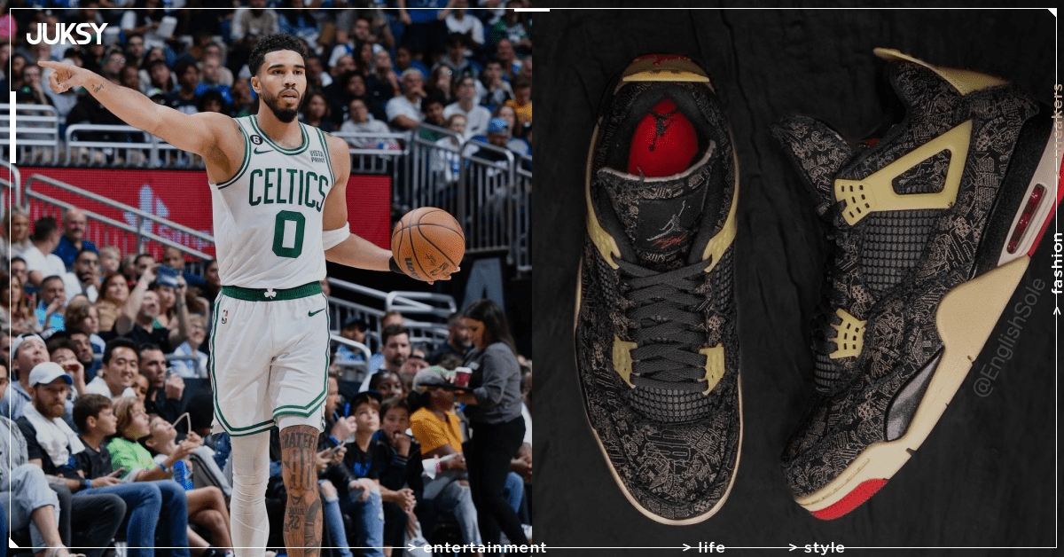 NBA  Jayson Tatum Steve Wiebe Jordan Brand Air Jordan 4