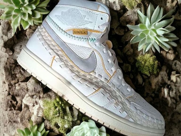UNION LA x Air Jordan 1 High 2023 年聯名鞋曝光，寫入「編織鞋」元素亮點！