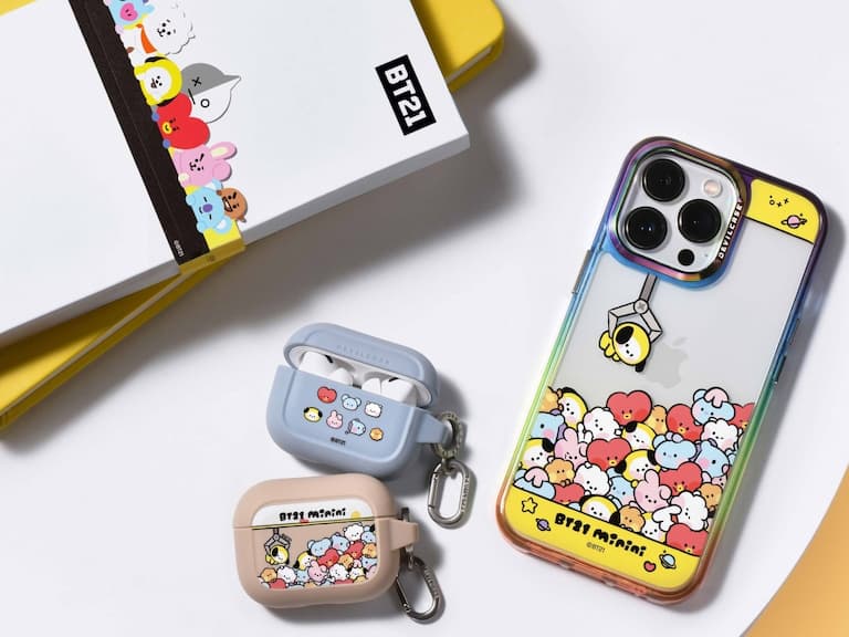 BT21粉絲不容錯過！DEVILCASE推出極致可愛的手機殼、耳機殼，讓BT21隨時陪伴就趁現在！