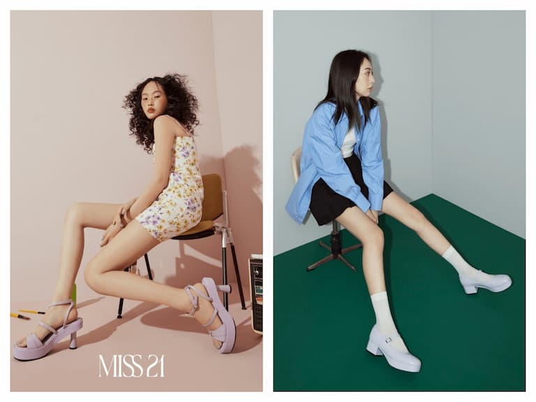紫色控必看！MISS 21 多巴胺少女 : #有點薰的「薰衣草紫」，穿上清新又張揚的少女心霸主，一起找尋心中的快樂泉源吧！
