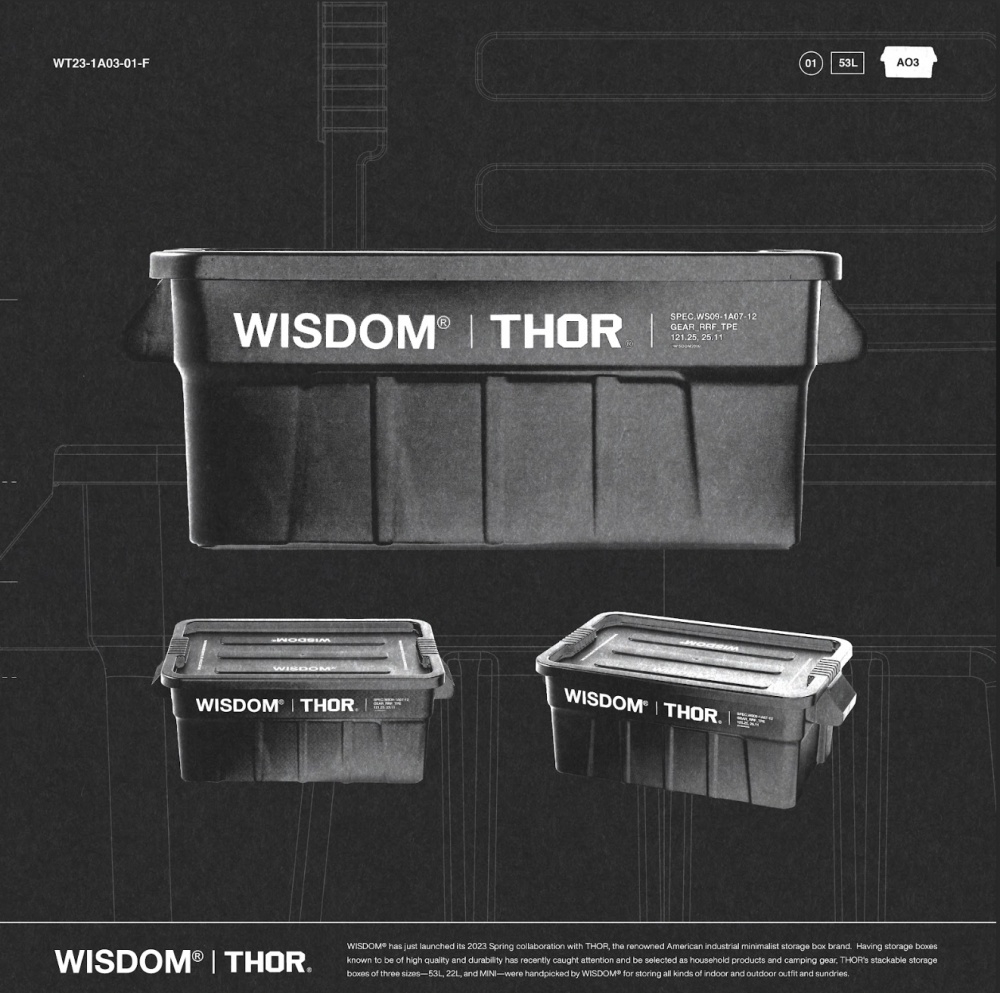 WISDOM® X THOR 2023 SPRING COLLABORATION