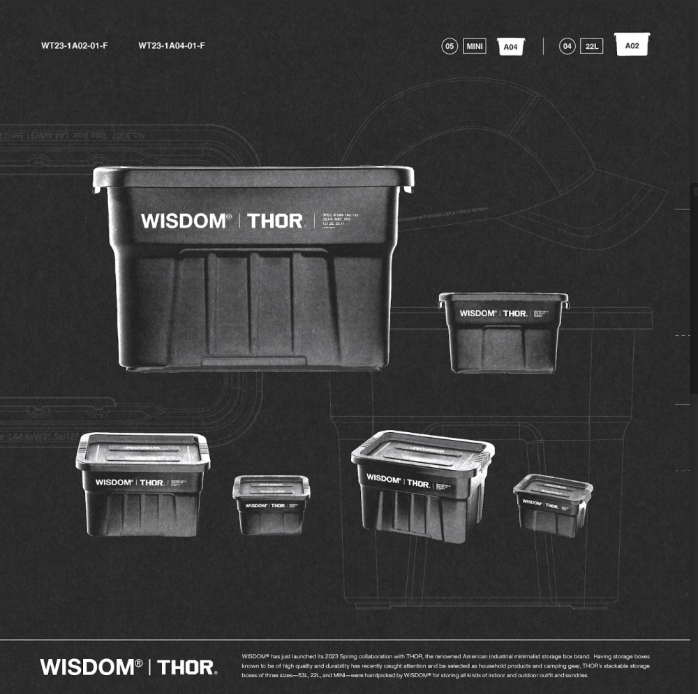 WISDOM® X THOR 2023 SPRING COLLABORATION