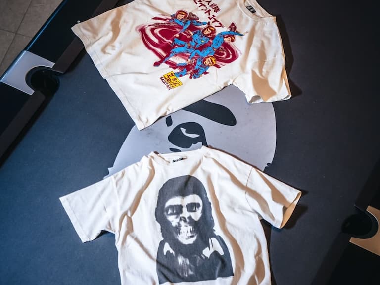 A BATHING APE® 與 ©SAINT Mxxxxxx 發布首次合作系列,本周台北正式開賣!