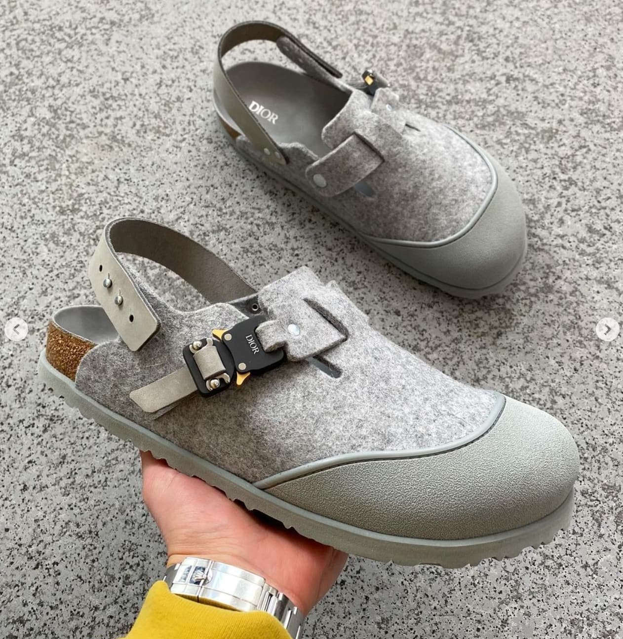 dior Birkenstock 勃肯鞋 迪奧