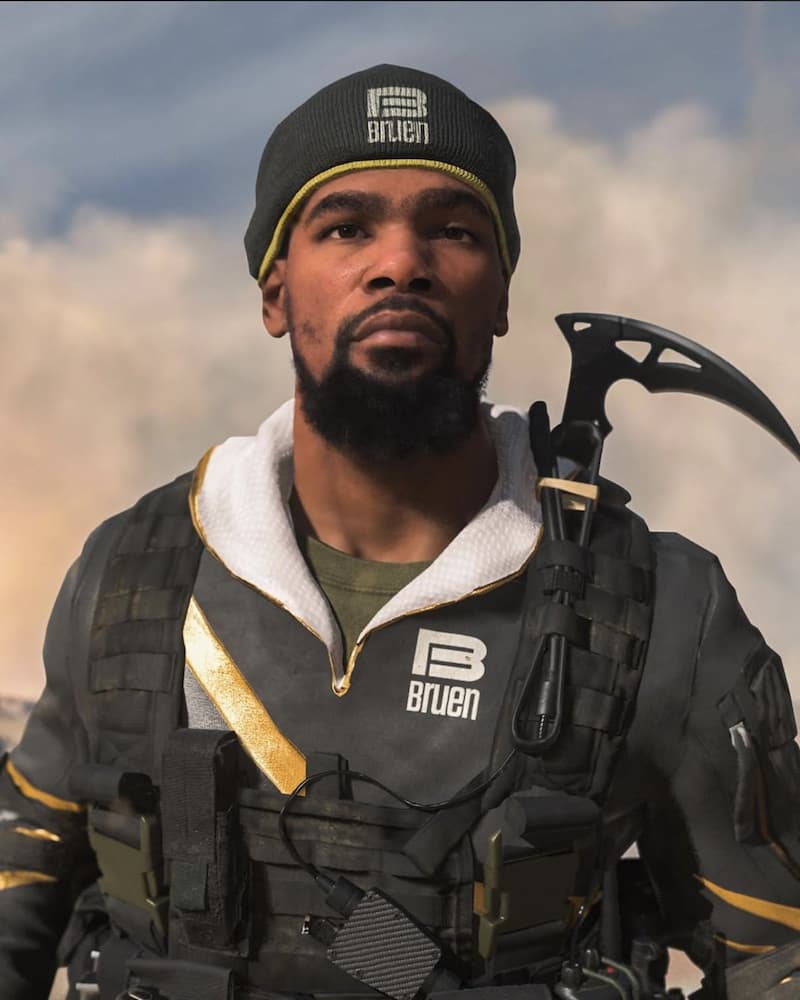 Kevin Durant 確定成為《決勝時刻 Call Of Duty》遊戲人物，網友笑：會有二樓狙擊嗎？ JUKSY 街星
