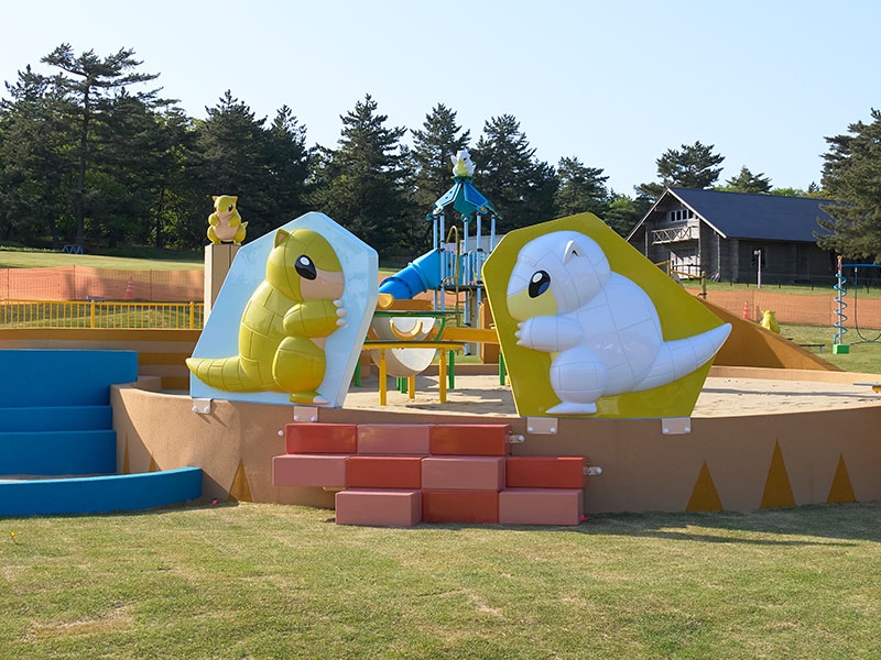 日本寶可夢景點 1. 鳥取縣「穿山鼠公園」