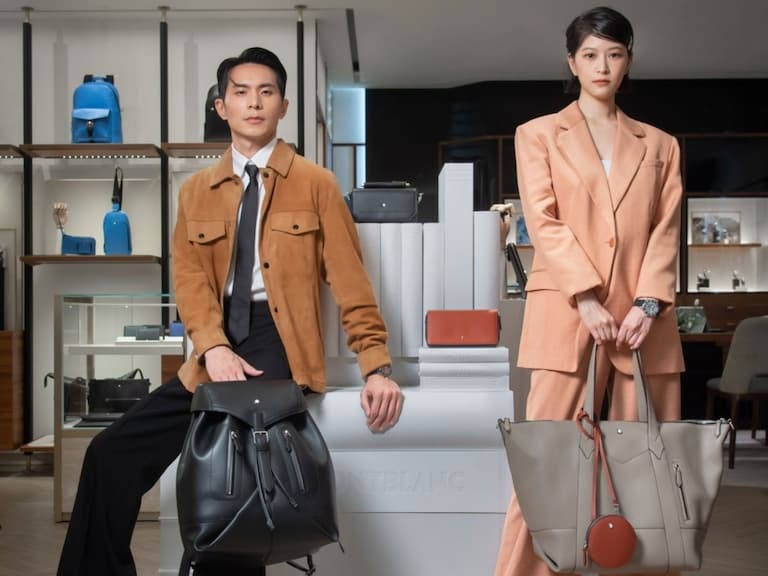 MONTBLANC 全新 Soft 系列皮件正式上架,《模仿犯》姚淳耀、江宜蓉親自演繹!