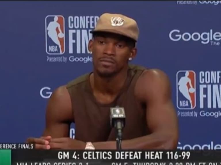 NBA 季後賽／熱火「士官長」Jimmy Butler 談論 G4 落敗後如何調適：「先喝啤酒再喝紅酒！」