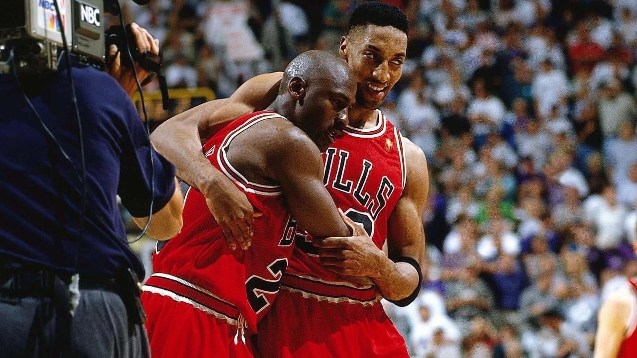 Scottie Pippen Michael Jordan 芝加哥公牛