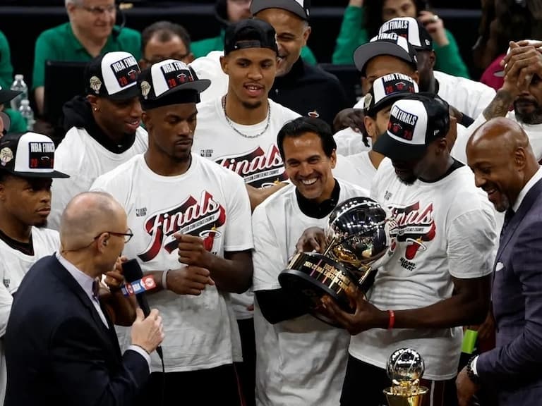 NBA/邁阿密熱火對決塞爾提克關鍵東冠第七戰開打前,早已買好「飛往丹佛機票」!