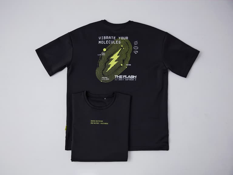 VERVE 推出《閃電俠》聯名服飾系列,從太空棉短袖到肌肉背心通通都有!