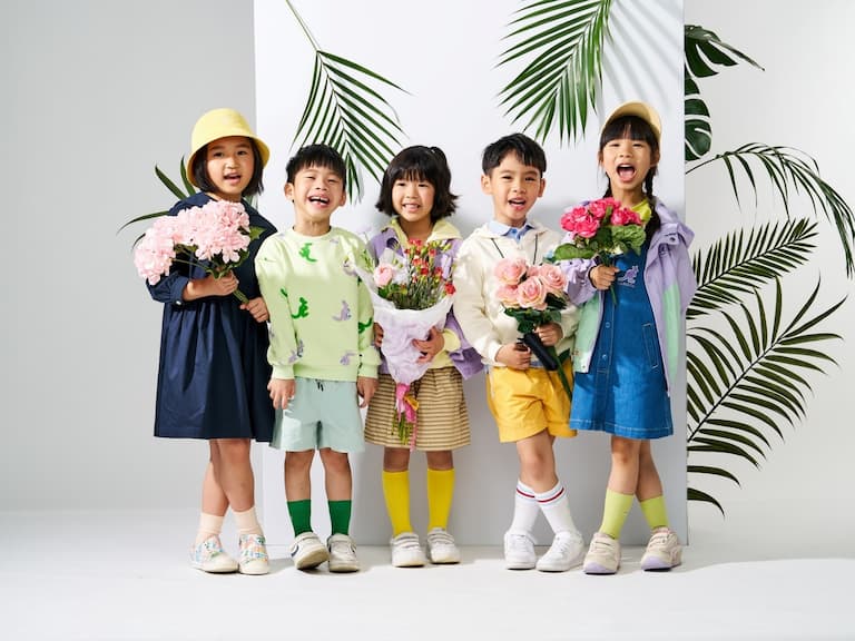 2023童裝必買，KANGOL KIDS春夏繽紛系列新品，散發可愛純真魅力