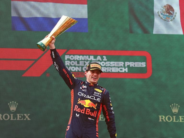 制霸主場！Red Bull車隊Max Verstappen回歸紅牛賽道奪冠