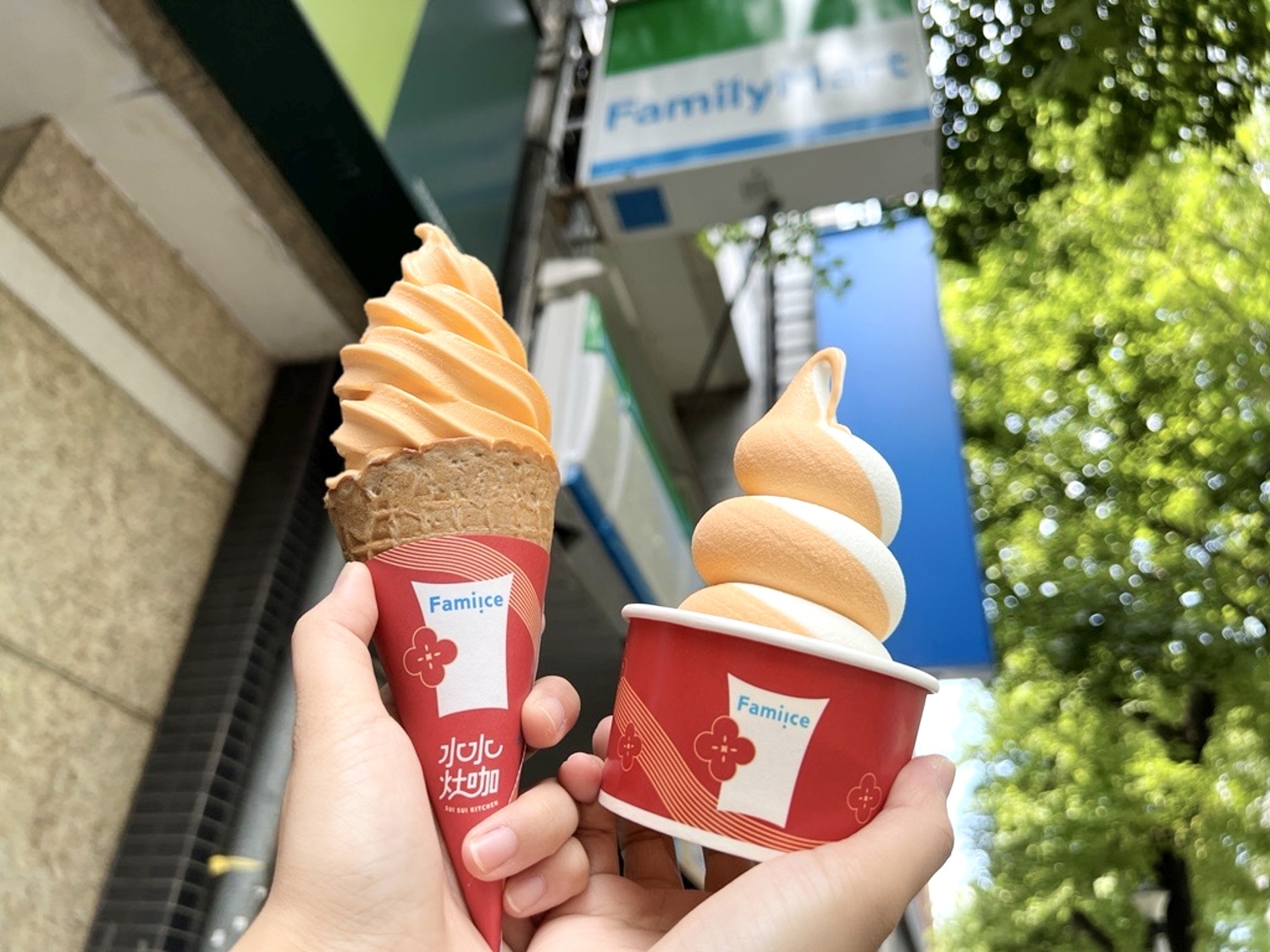 全家便利商店 × 千千推出「木瓜牛奶」、「椰椰奶奶」霜淇淋，陪你抵抗酷熱盛暑！