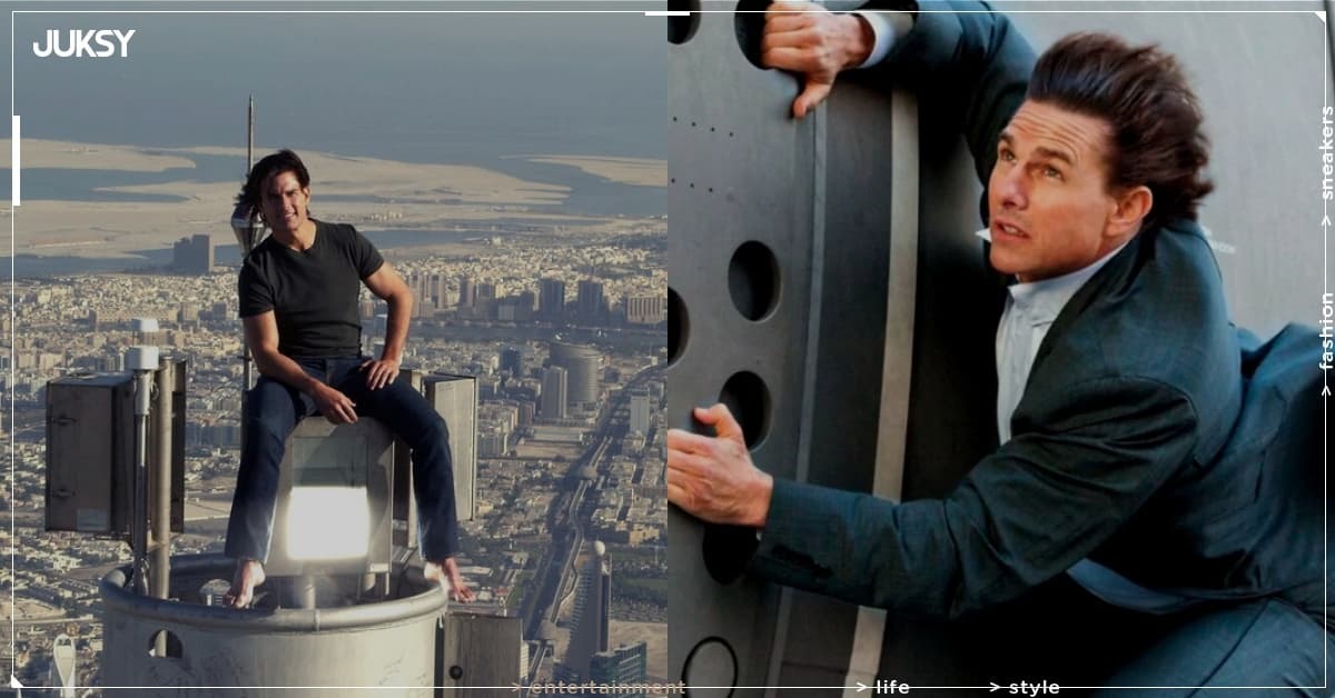 湯姆克魯斯 Tom Cruise 想在高達 828 米鐵塔奔跑，嚇壞麥特戴蒙 Matt Damon！ JUKSY 街星
