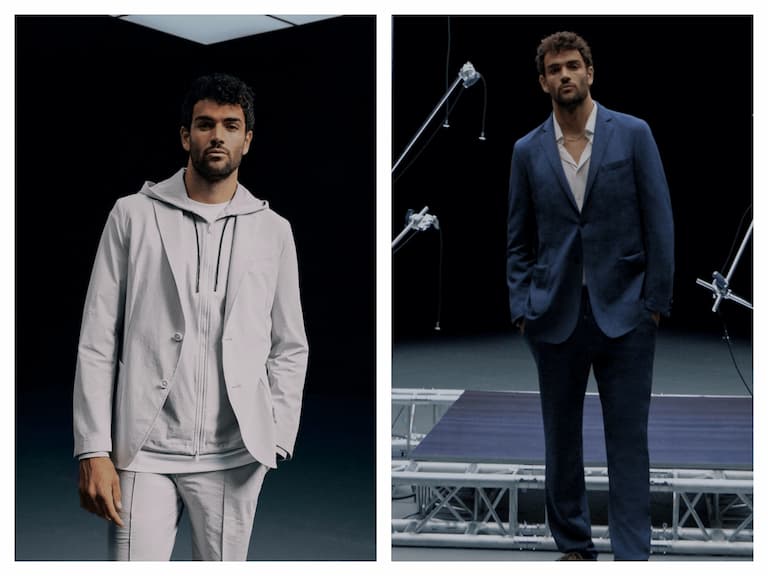 網球明星 MATTEO BERRETTINI 精彩演繹 BOSS PERFORMANCE 2023秋冬系列廣告企劃