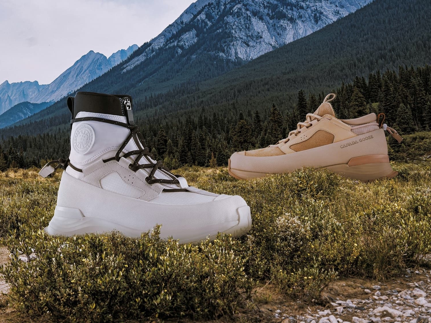 戶外時尚的集合體！Canada Goose 的首款運動鞋發表，Glacier Trail 究竟有何厲害之處？