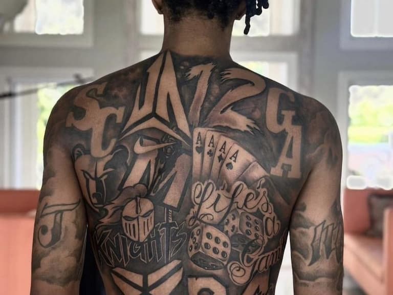 NBA/Ja Morant 新刺青曝光被網友笑:「像我國中的塗鴉作業本!」