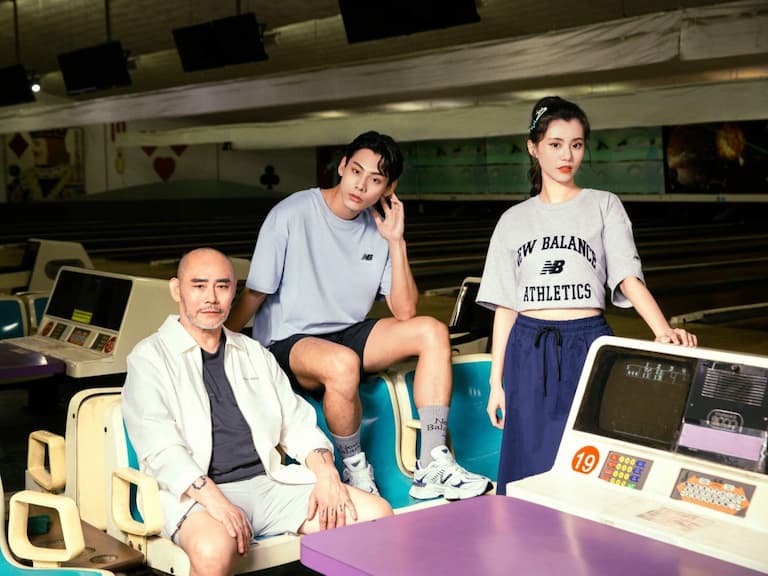 New Balance服飾季節新品 – 父親節特輯魅力登場! 新生代演員 各務孝太 與姊姊 各務禮美奈 攜手型男酷爸 各務俊治 跨世代詮釋夏日休閒運動風