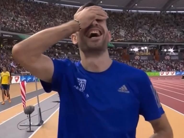 希臘跳遠選手 Miltiadis Tentoglou 致敬《航海王》魯夫「五檔」，大滿貫奪下金牌！