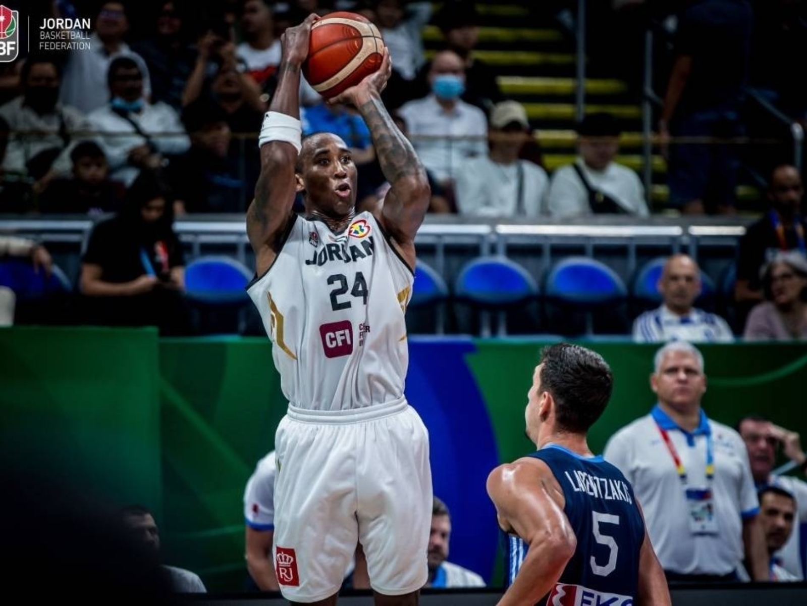 FIBA 世界盃／約旦歸化球員 Rondae Hollis-Jefferson 神似黑曼巴 Kobe Bryant 爆紅！