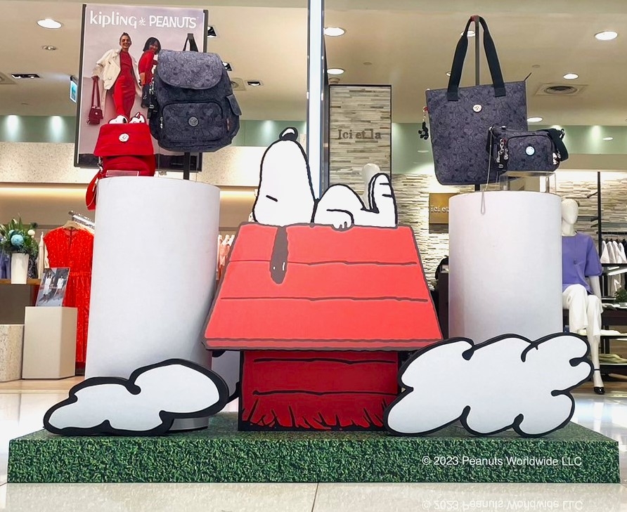 Kipling X Peanuts 聯名