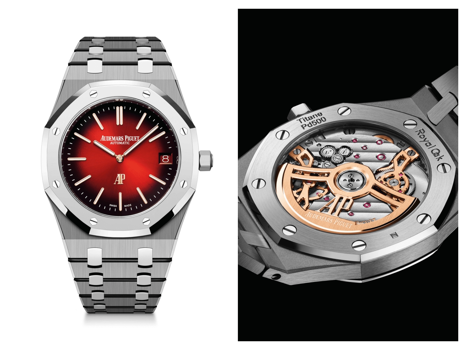 愛彼ROYAL OAK皇家橡樹系列「JUMBO」超薄腕錶結合高科技創新材質打造全新風貌