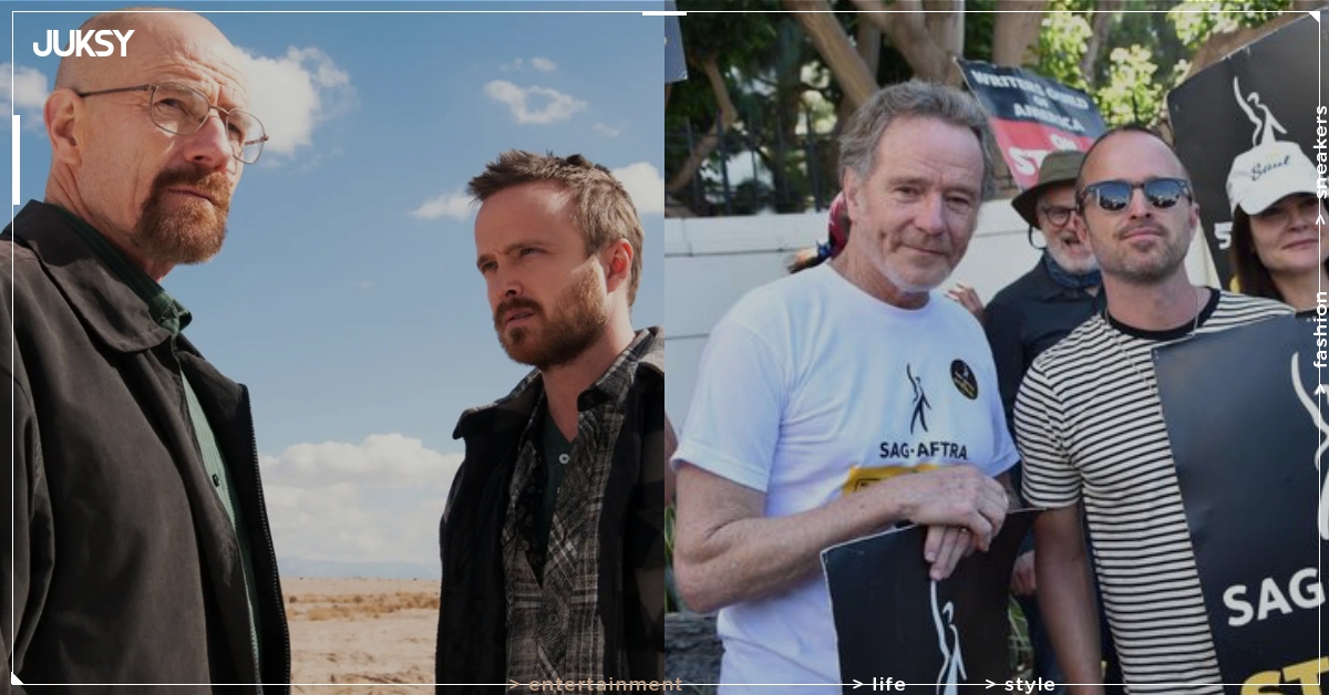 絕命毒師 Aaron Paul Bryan Cranston