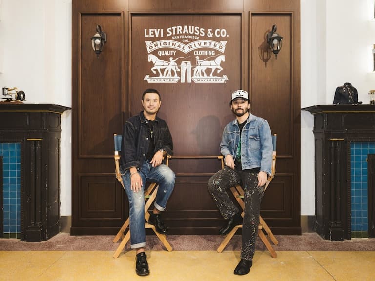 藤原裕&小木基史齊現身 Levi's 上海丹寧展,直言:「經典 501 將會再次流行!」