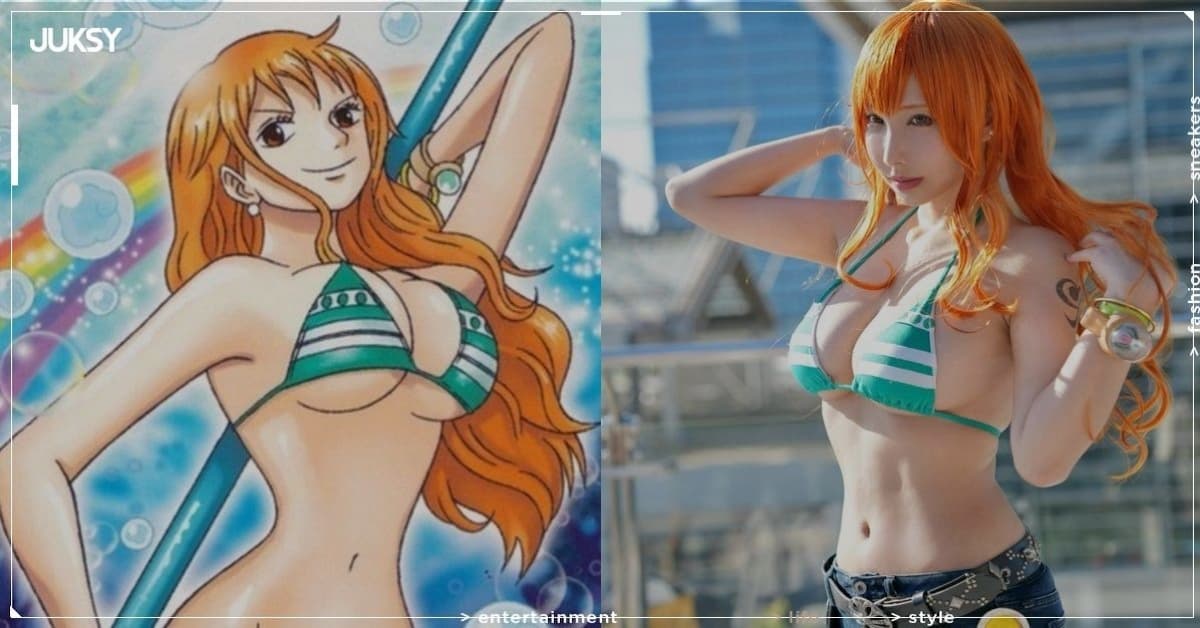 真人版應該找她演？人氣 coser 花咲來夢扮演《航海王》娜美，完美還原超暴力身材！