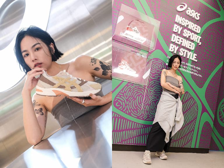 鞋圈黑馬「ASICS」進駐東區新商圈 Diamond Towers!復刻經典概念打造全新店鋪,話題跑鞋「GEL-KAYANO 14」再度回歸,潮模 Ting Jian 搶先探店!