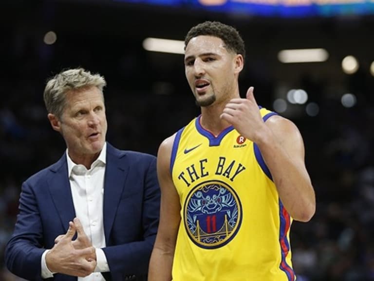 NBA／勇士教練 Steve Kerr 宣布新賽季讓 Klay Thompson 多打四號位：「他身體很強壯！」