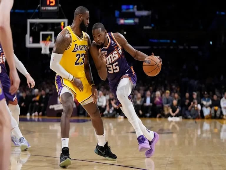 NBA／詹皇、KD 睽違 5 年再度交手，LBJ 賽後感慨：「能與他對決的日子已經不多了⋯」