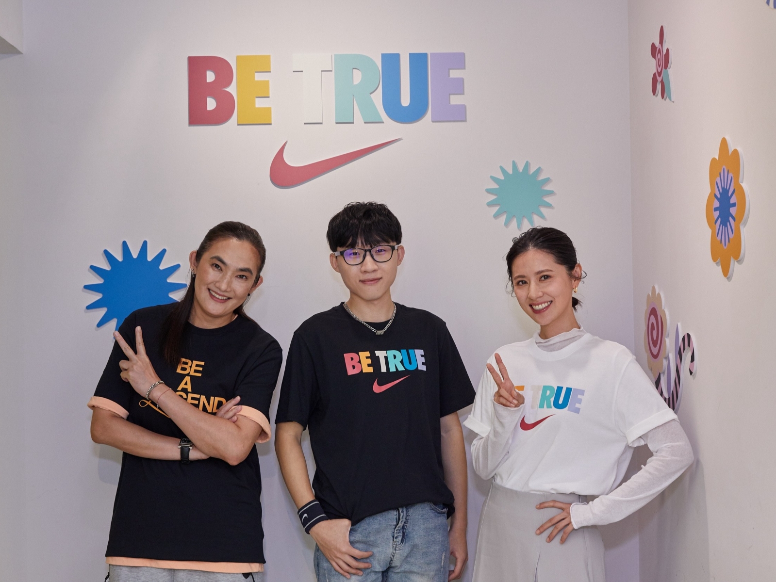 Nike 年度 Be True 系列活動正式展開！攜手錢薇娟、林予晞、朱晨維分享「真實自我」精神！