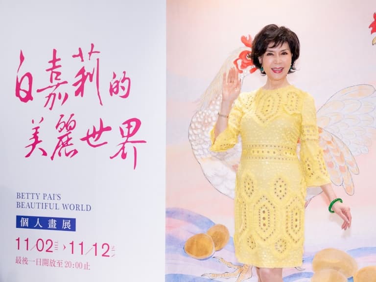 最優雅的藝術家白嘉莉，揮灑色彩下的真實情感新光三越璀璨登場