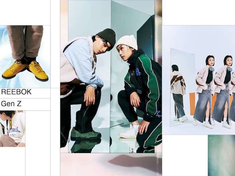 敢挑戰、敢嘗新，甚至還有點出奇不意！跟著 REEBOK 一同解構 Gen Z 世代的多重面向