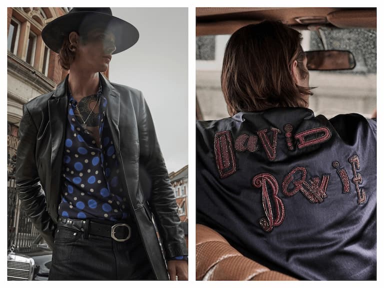 紐約高級男裝設計師品牌 john varvatos DAVID BOWIE 全球限定系列，致敬經典，個性重塑華麗搖滾風尚
