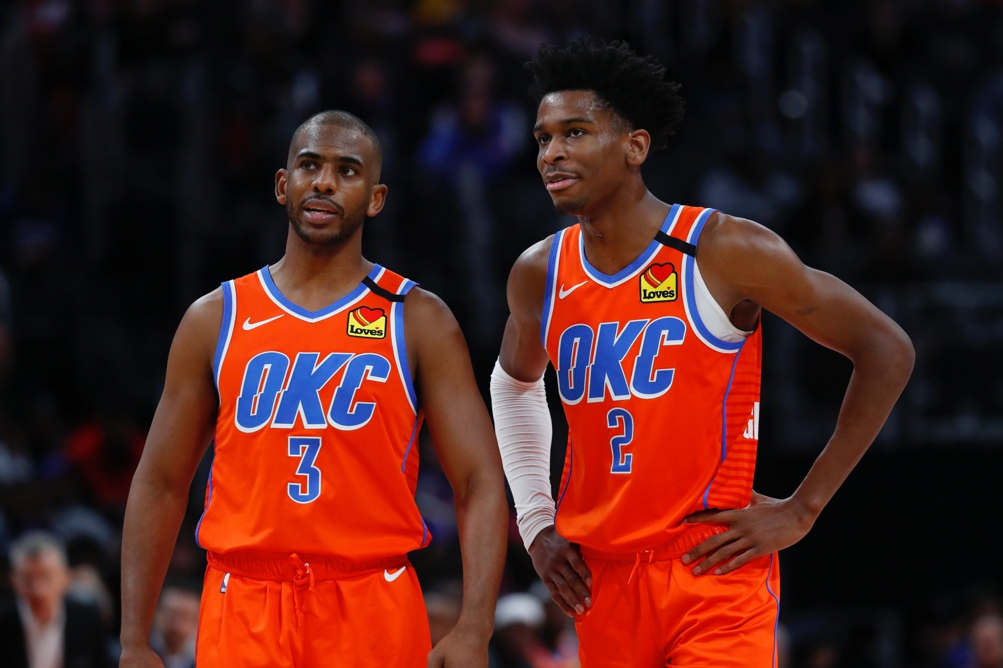 Chris Paul NBA Shai Gilgeous-Alexander