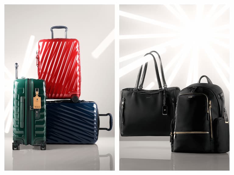 TUMI 推出閃耀節日獻禮，用TUMI旅行必需單品，點亮你與摯愛的旅程