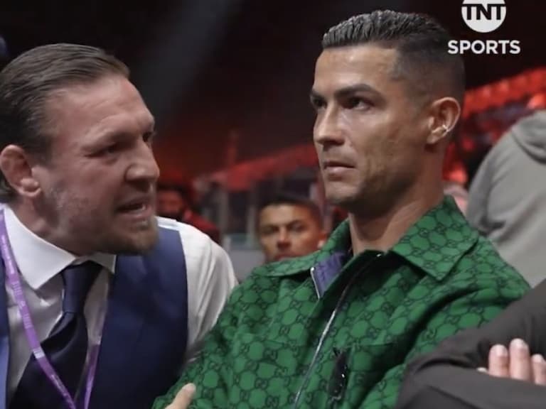 「嘴砲拳王」Conor McGregor 與 C 羅夢幻同框，兩人「微妙互動」畫面遭網友瘋傳！