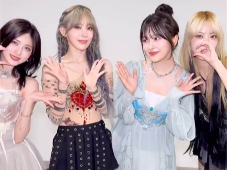 LE SSERAFIM 宮脇咲良合體 IVE 安俞真同框跳舞!粉絲驚:「IZ*ONE 禁令解除了嗎?」
