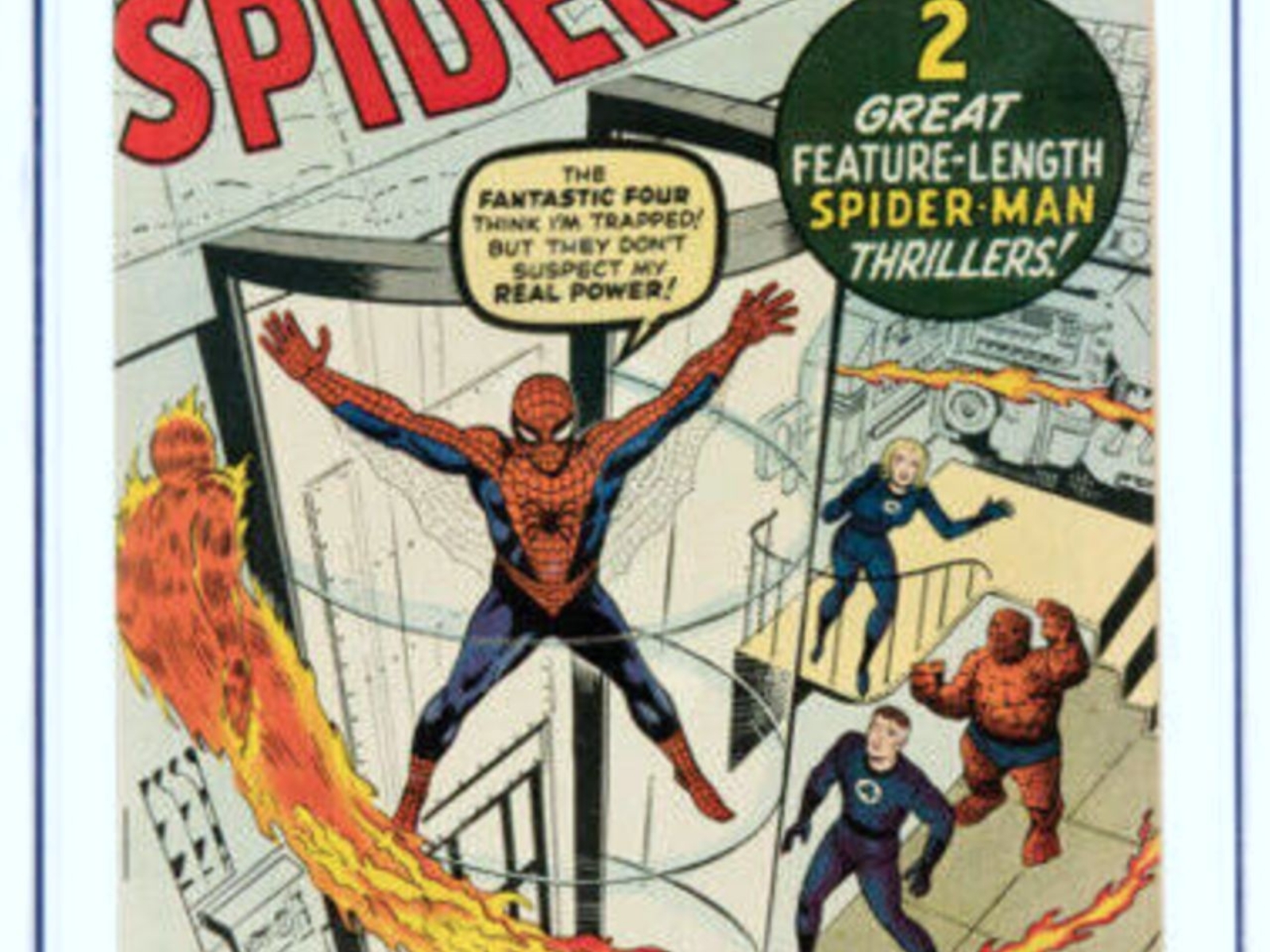 《蜘蛛人：驚奇再起》第一期漫畫以新台幣 4333 萬元成功拍出，創下該本漫畫最高售價記錄！