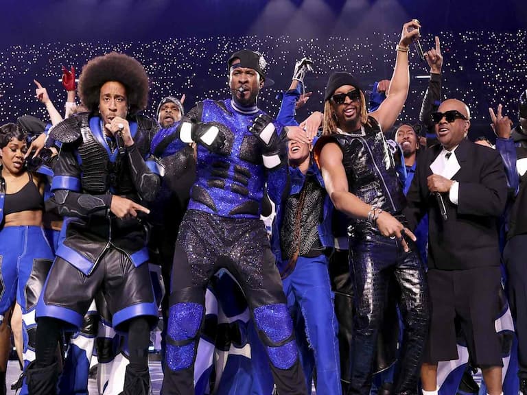 NFL 超級盃/亞瑟小子 Usher 中場秀超炸!R&B 金曲串燒嗨翻球迷!