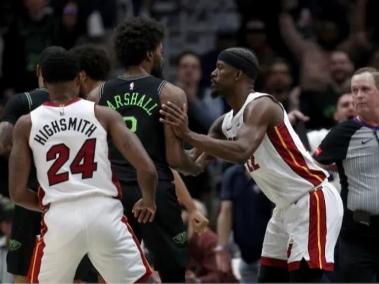 NBA/熱火、鵜鶘之戰爆發大規模衝突,Jimmy Butler 被掐脖!