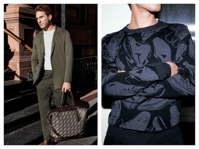 Berluti 2024春季系列形象視覺第三篇章，企業家盧內斯·馬佐茲演繹紐約都會時尚穿搭