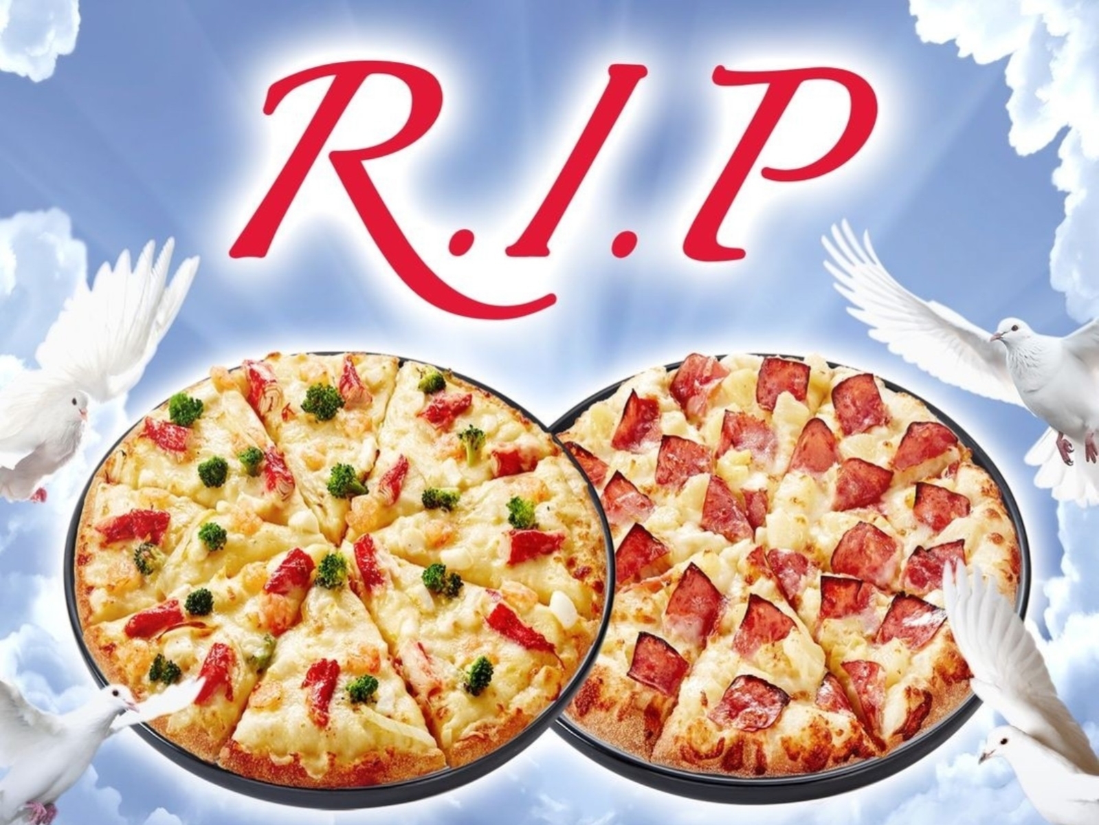 達美樂宣布停賣「海鮮披薩」、「夏威夷披薩」兩大經典口味，對手必勝客發文嘲諷回應引熱議！