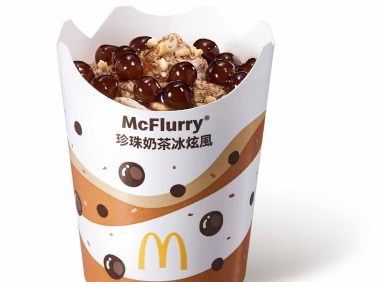 麥當勞新品「珍珠奶茶冰炫風」:開賣時間、價格⋯一次看!