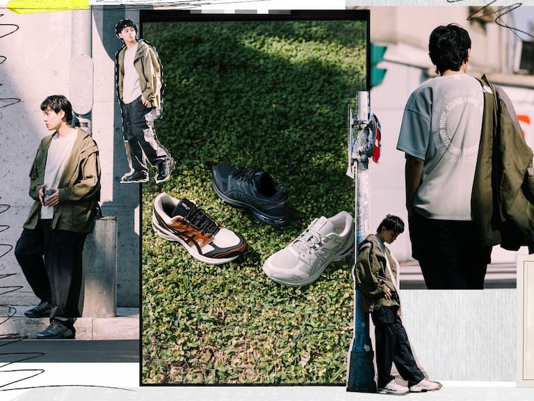 Urbancore #我的潮流關鍵字，穿上 ASICS GEL-TERRAIN 融合山系風格與都會時尚的型格穿搭！