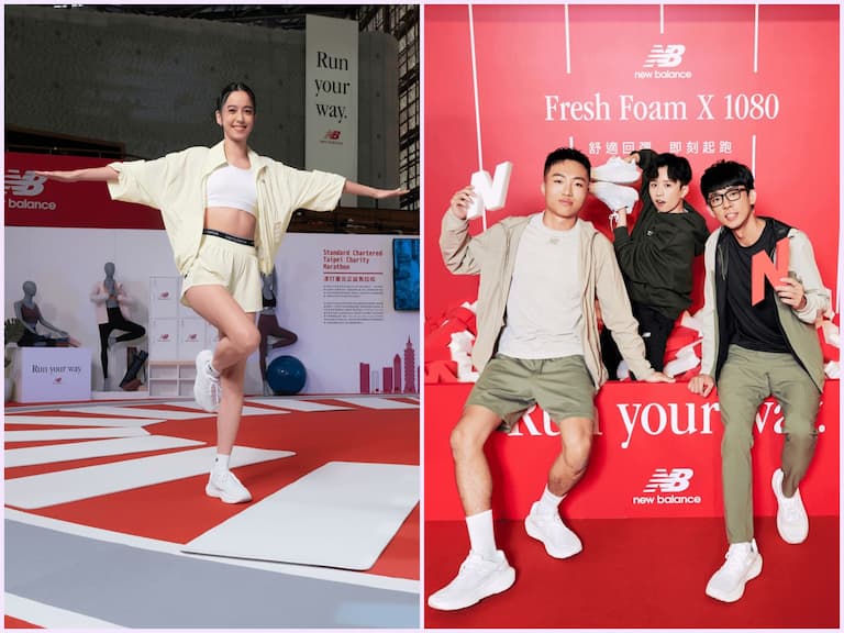 New Balance《Run your way. 全能運動場》盛大登場!陽光女神陳庭妮熱情助陣 ∙ 超人氣 YouTuber 阿滴、HOOK 和黃大謙組隊激戰!